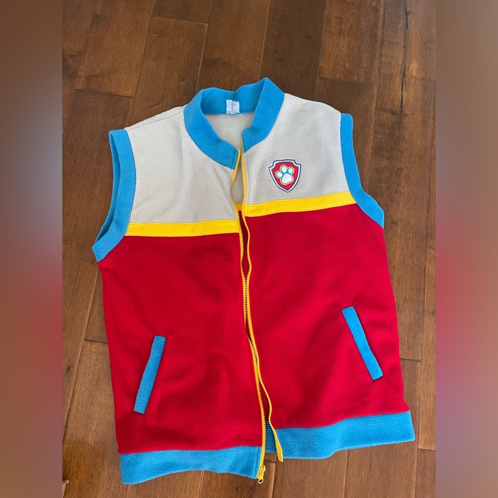 Adult Paw Patrol (Ryder) costume vest